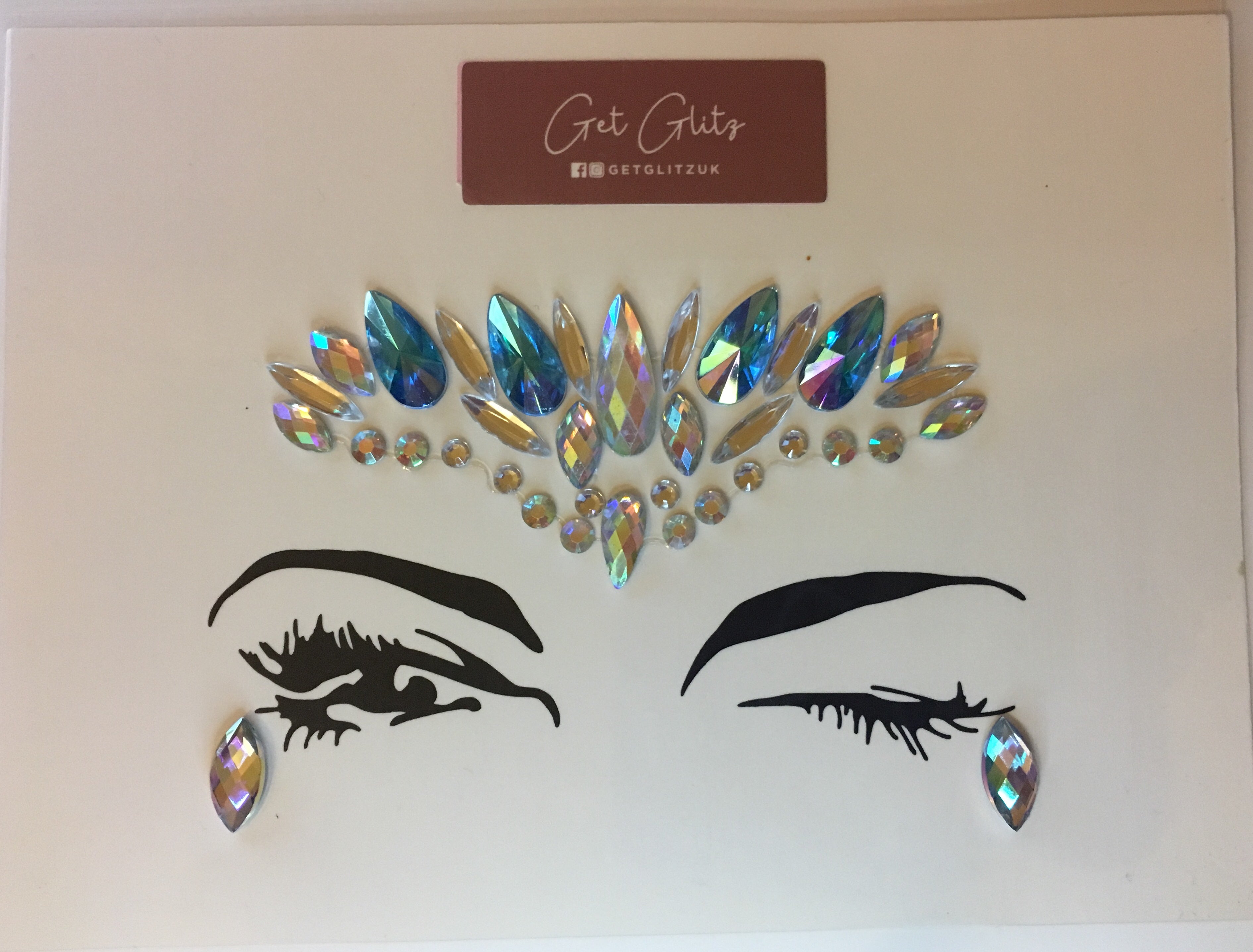 Blue Crown - Chunky Glitter UK