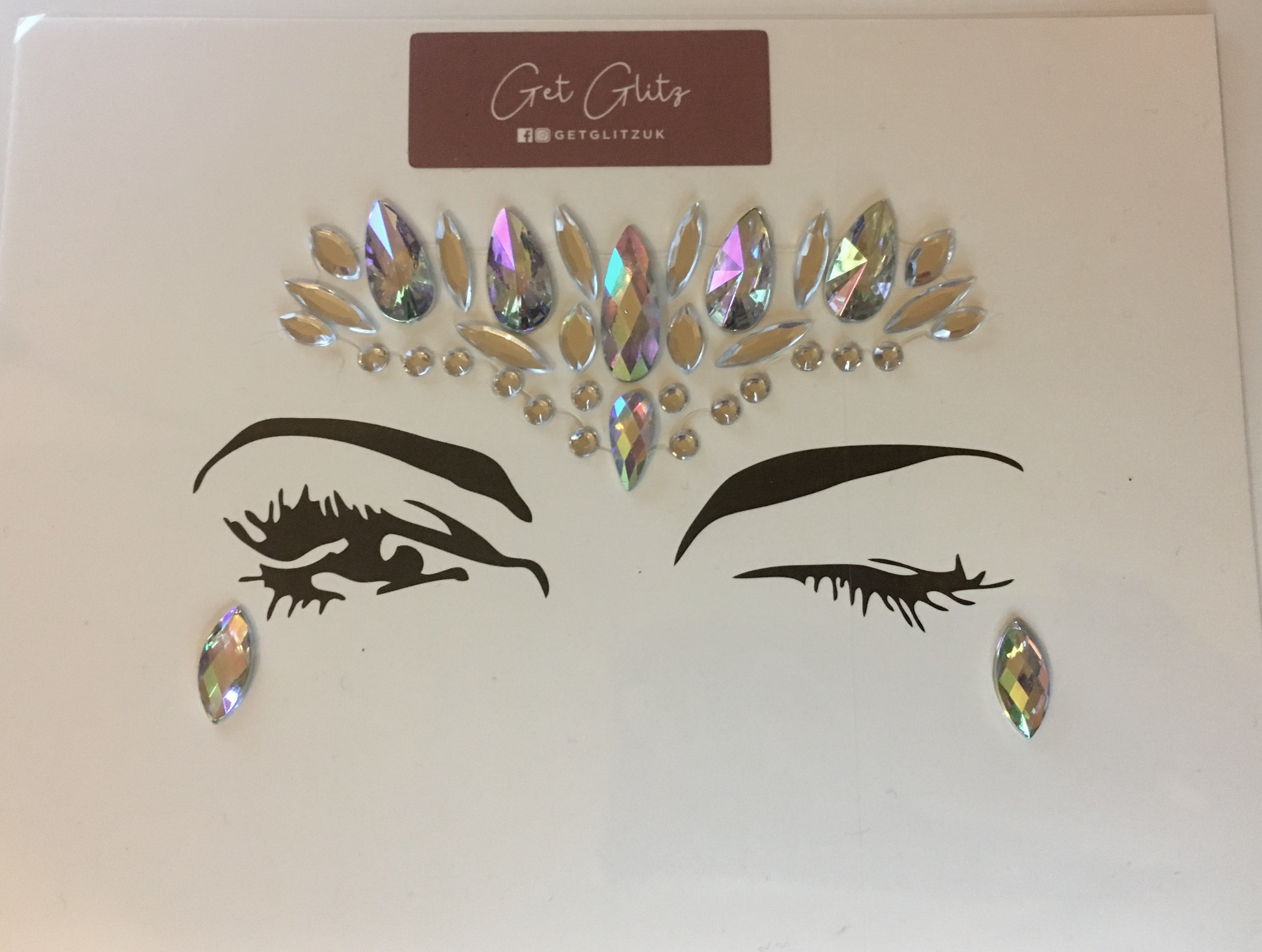 Silver Crown - Chunky Glitter UK
