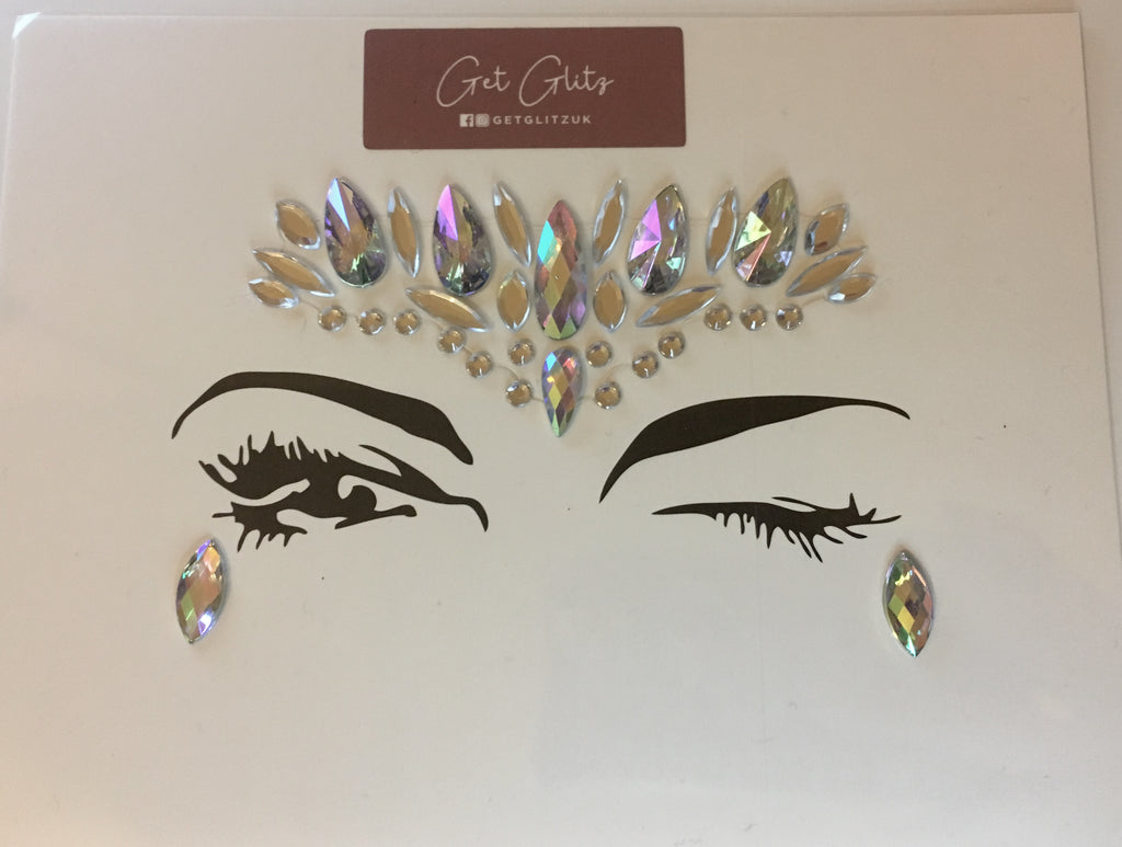 Silver Crown - Chunky Glitter UK